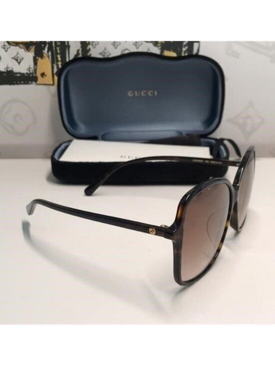 Gucci GG0546SK 002 – Havana Brown Gradient | 60-14-145 | New Authentic” main image 12